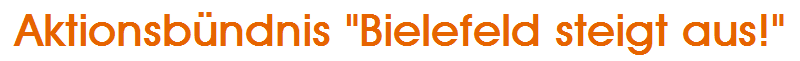 Aktionsbndnis "Bielefeld steigt aus!"